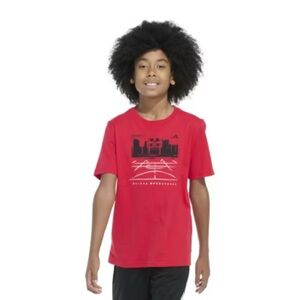 Adidas Red Graphic T-Shirt M(10/12) BRAND NEW - NEVER WORN